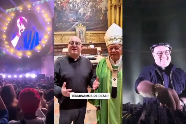 imagen recuadro FOTO: Carlos Rocha | Además de celebrar misas es DJ