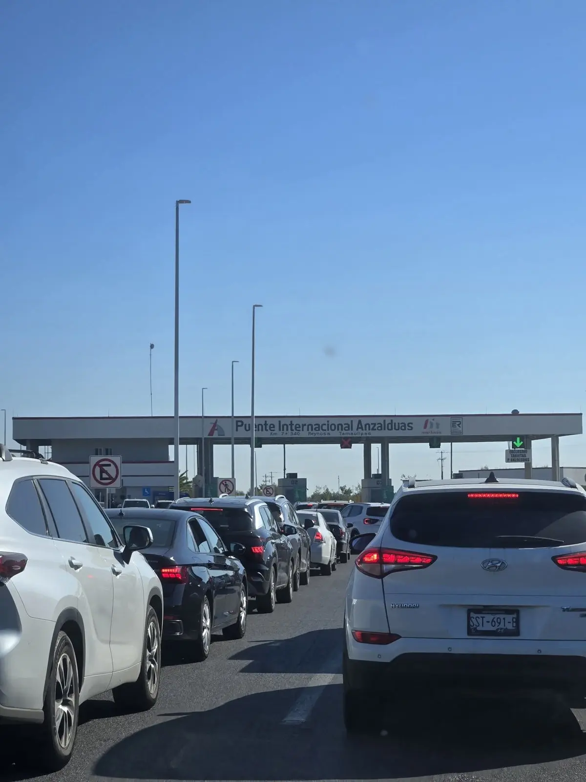 imagen recuadro El puente Anzaldúas. Foto: Grupo Facebook