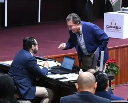 Héctor Yunes Landa encara y empuja al secretario de Finanzas de Vercruz: "¡Ya me tienes hasta la madre!