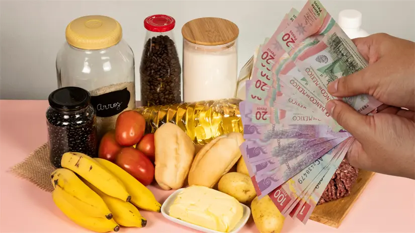 imagen recuadro FOTO: Canva | ¿Qué se puede cubrir de la canasta básica con el salario mínimo 2026 en México?