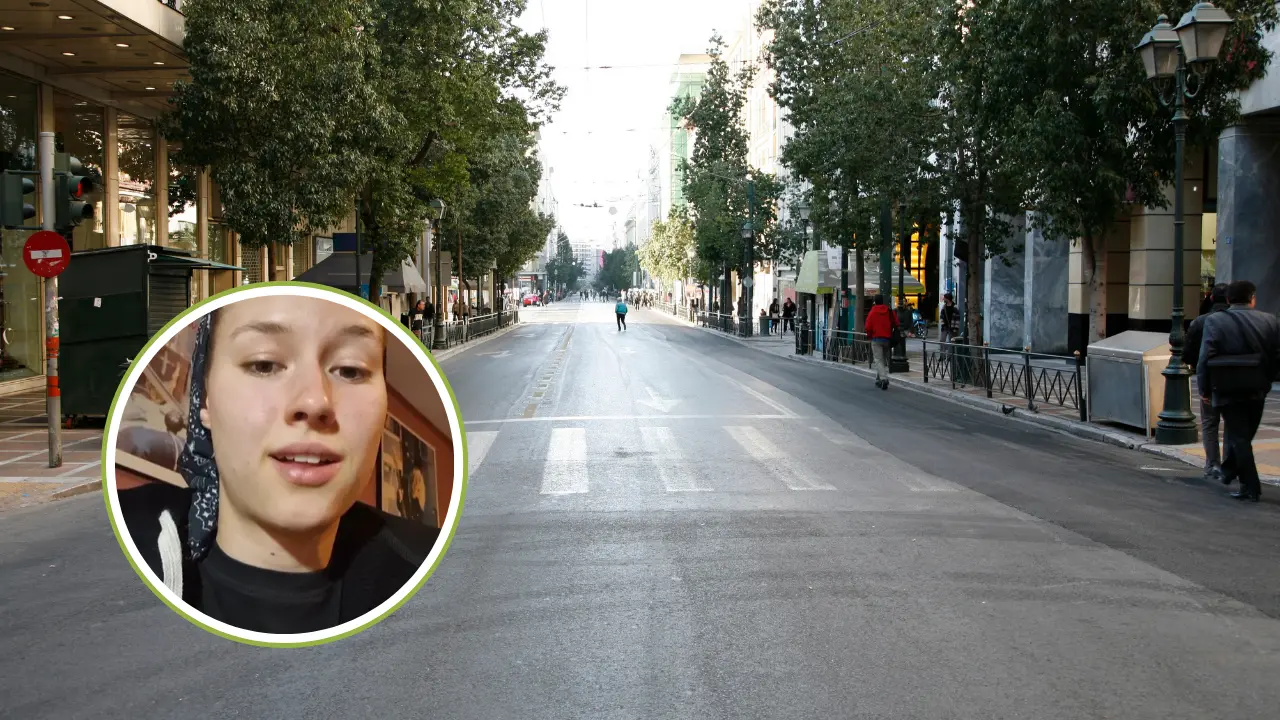 Calles de CDMX e Influencer Alemana. Foto: @Instagram | Canva