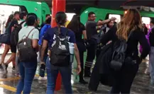 Caos en la estación Félix U. Gómez del Metro; cortan servicio a la Expo