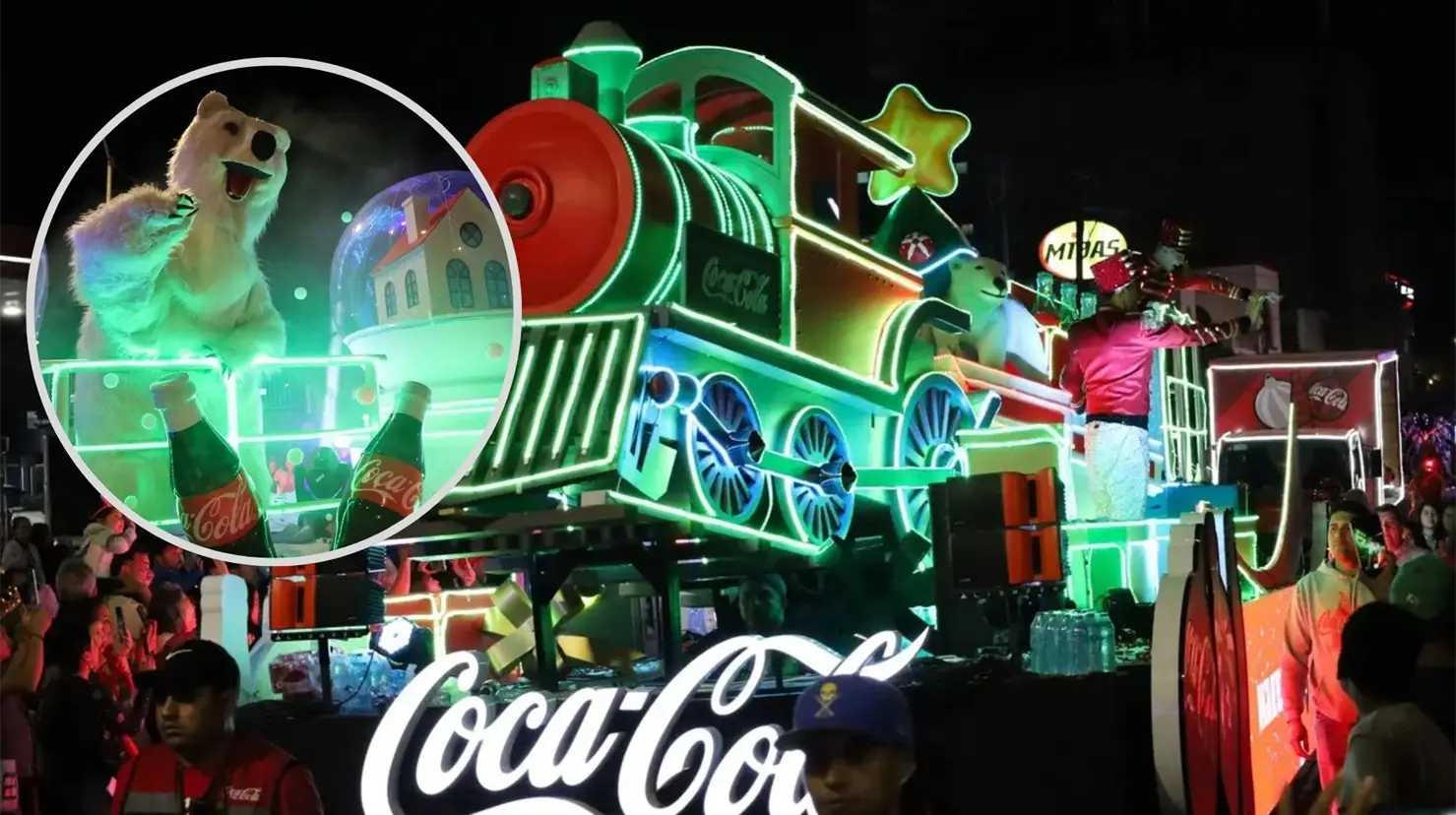 La Caravana Coca-Cola recorrerá las principales calles de Saltillo. (Édgar Romero)