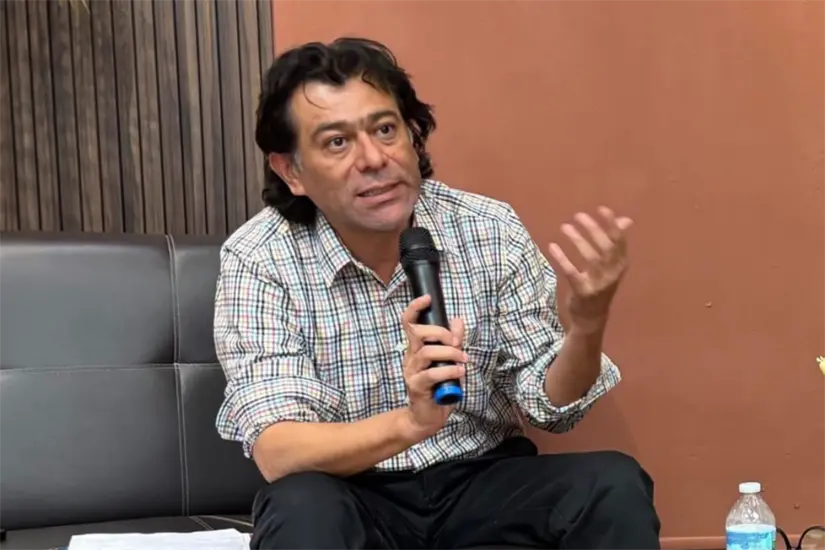 imagen recuadro Luis Alberto Mendoza Rivas, investigador de la Universidad Autónoma de Tamaulipas. Foto: Daniel Espinoza