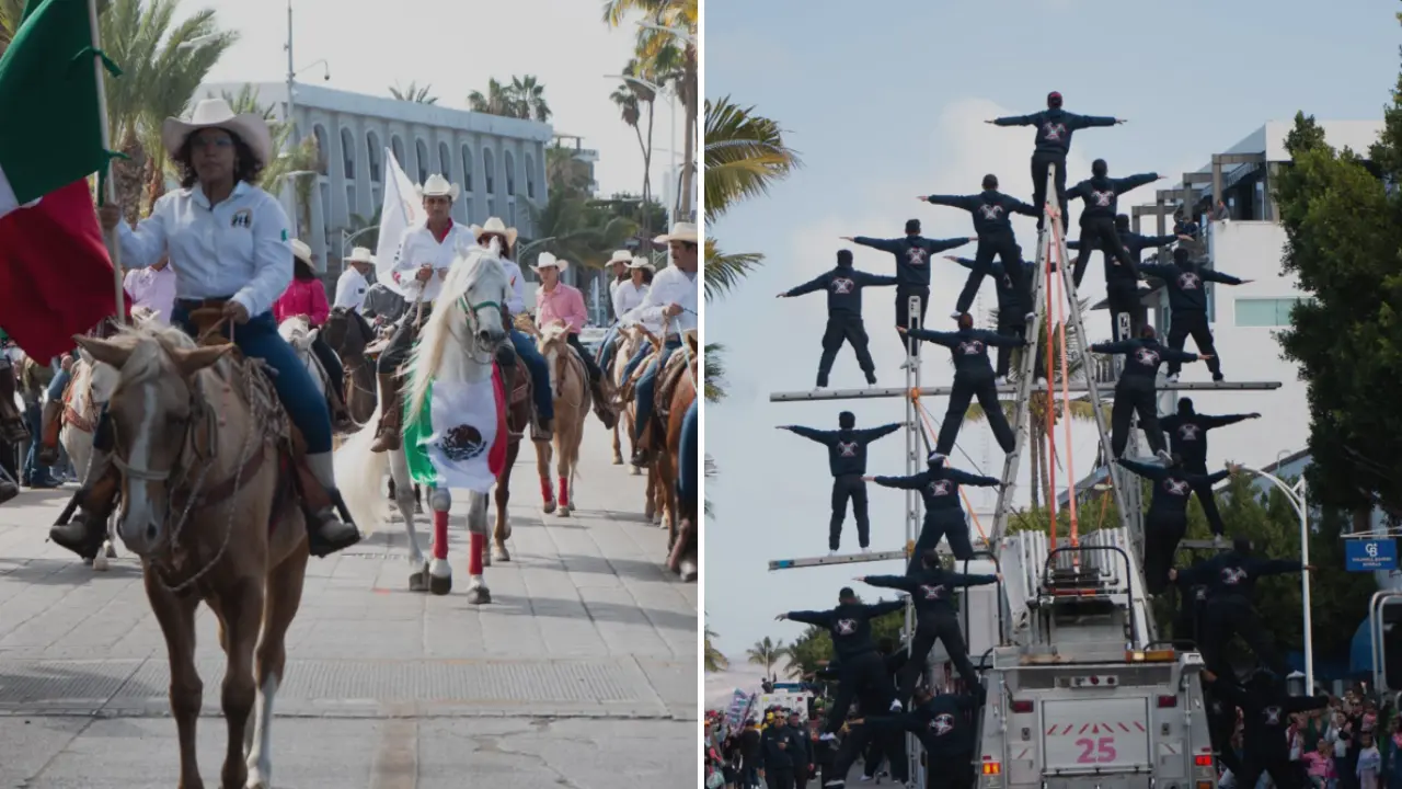 Por motivo del Desfile Cívico Deportivo por la conmemoración del 115 Aniversario del inicio de la Revolución Mexicana habrá cierre vial. Foto: Archivo POSTA Baja California Sur