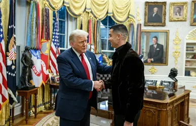 Así fue la reunión entre Cristiano Ronaldo y Donald Trump en la Casa Blanca | VIDEO