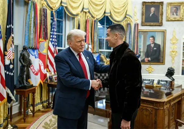 Así fue la reunión entre Cristiano Ronaldo y Donald Trump en la Casa Blanca | VIDEO