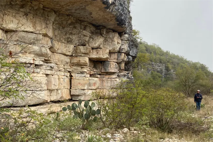 imagen recuadro La Cueva de los Caballos se ubica en el municipio de Burgos. Foto: Centro INAH-Tamaulipas