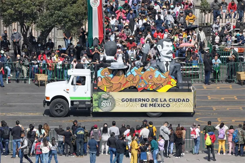 imagen recuadro Desfile del 20 de noviembre Foto: Jefatura de Gobierno de la Ciudad de México