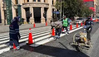 Intensifican acciones de limpieza en el Centro de Monterrey previo al Mundial 2026