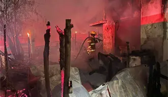 Incendio en Pesquería deja un lesionado y un hombre calcinado