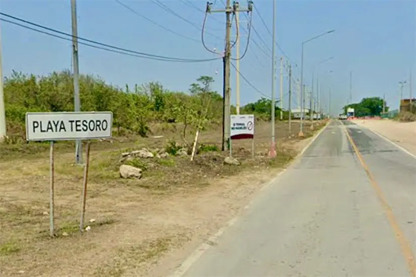 Playa tesoro Foto: Axel Hassel
