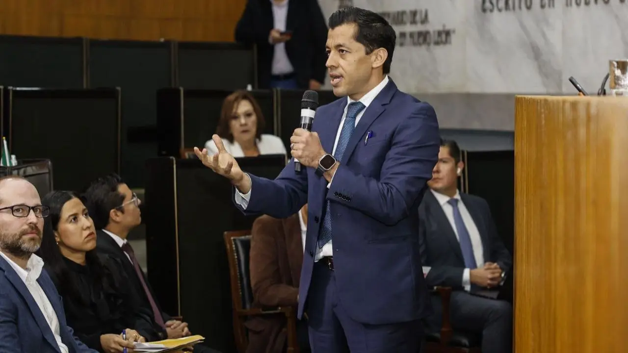 Eduardo Ortegón Williamson, Director General de Agua y Drenaje de Monterrey Foto: Gobierno de Nuevo León