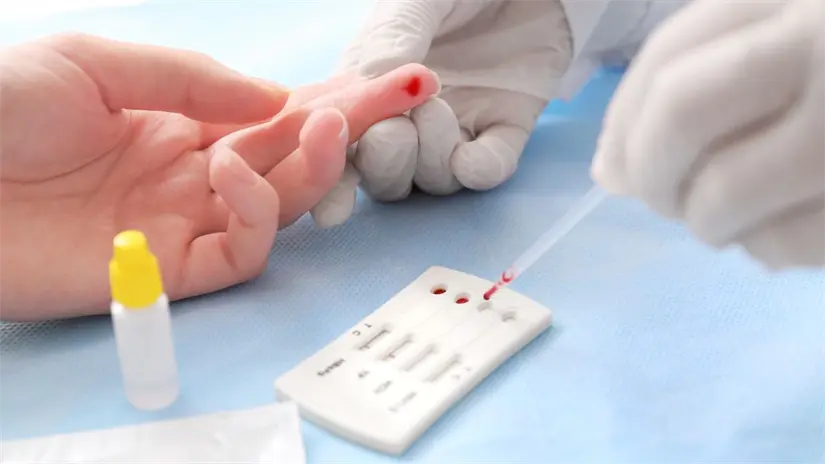 imagen recuadro Prueba de VIH Foto: Canva