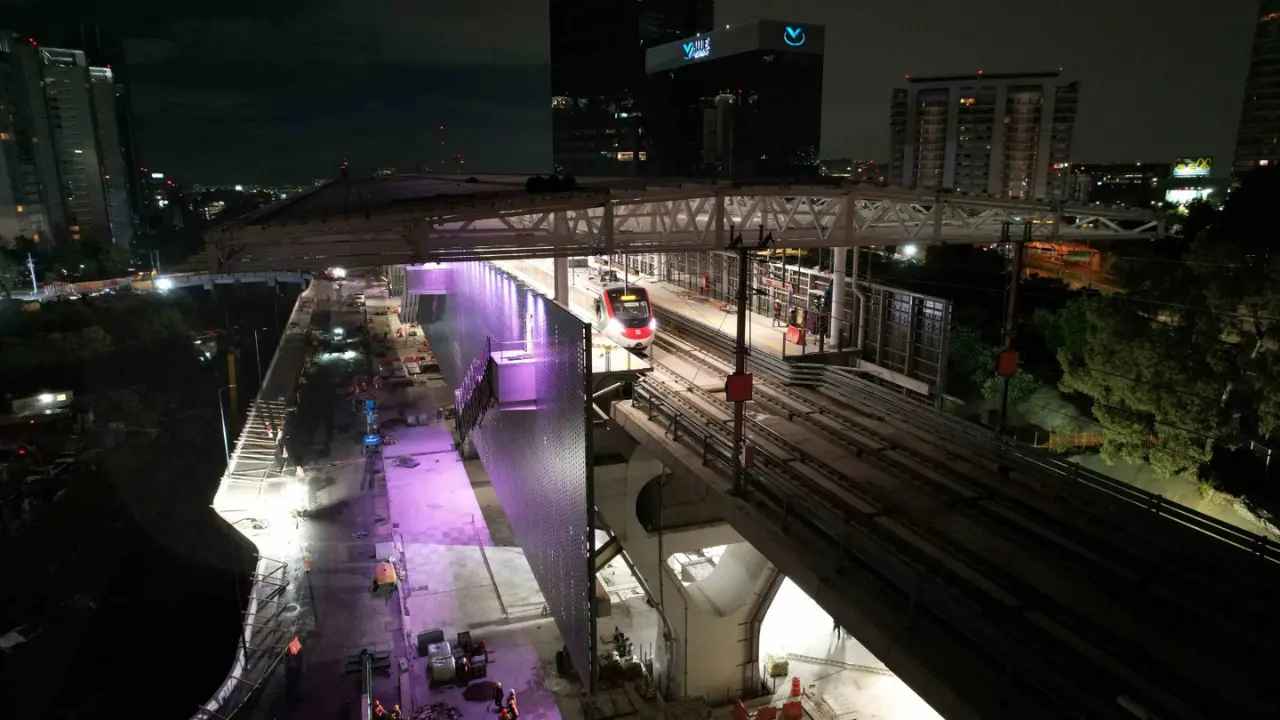 Está por concluir la apertura de todas las estaciones del Tren Interurbano en Edomex. | Foto: Gobierno de México