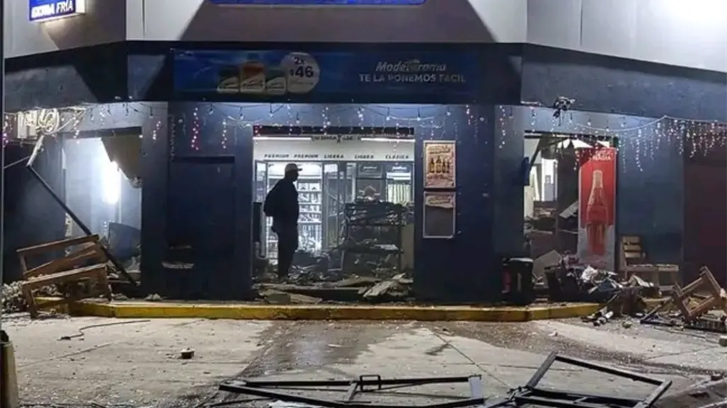 Explosión en expendio de cerveza en Mazatlán deja a una mujer herida