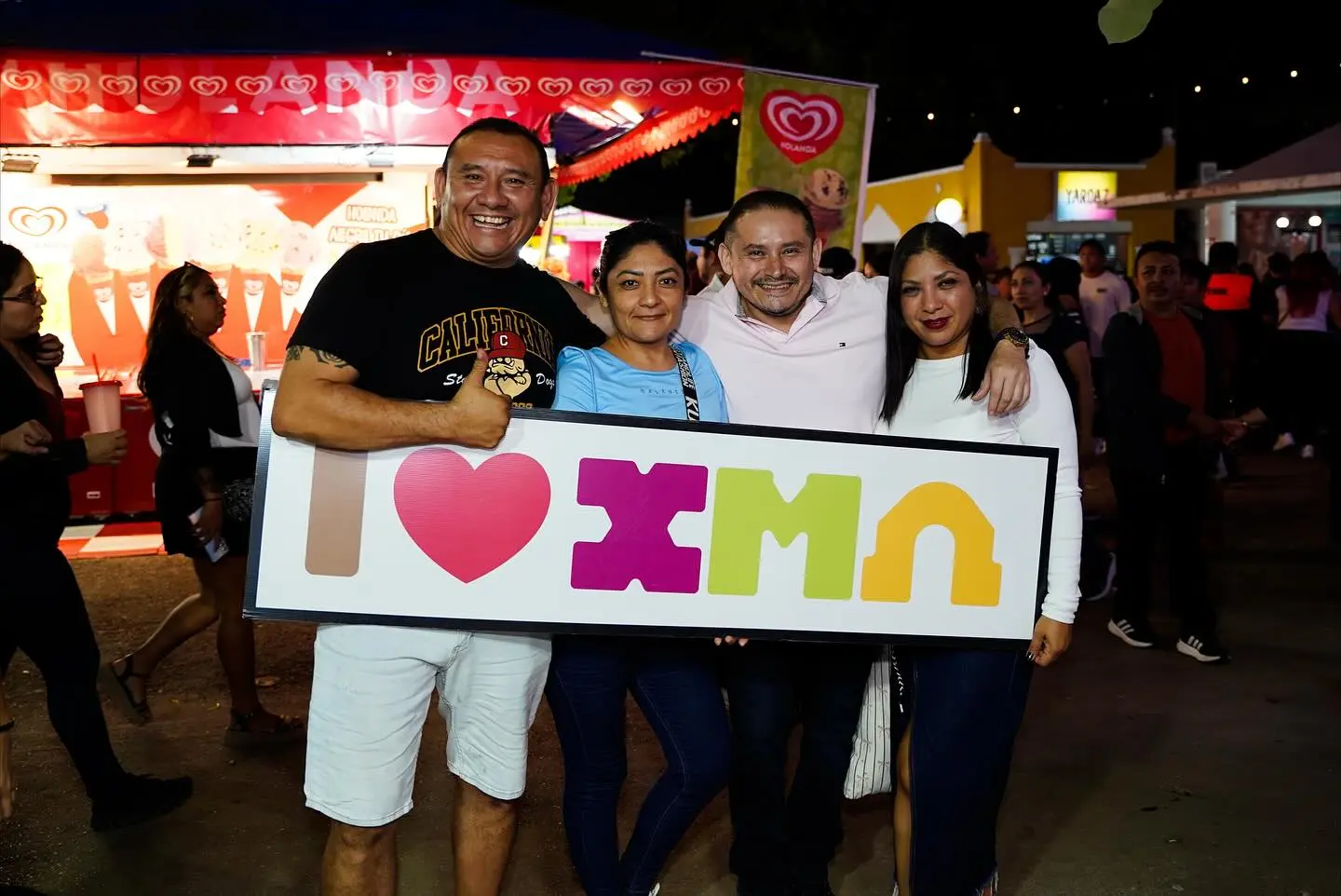 Visitantes de la Feria Xmatkuil 2025 en Mérida Yucatán. Foto: Feria Yucatán