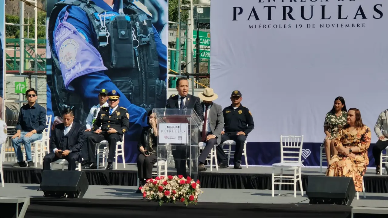 Gustavo A. Madero refuerza seguridad con tercera flotilla. Foto: Laura Ávila