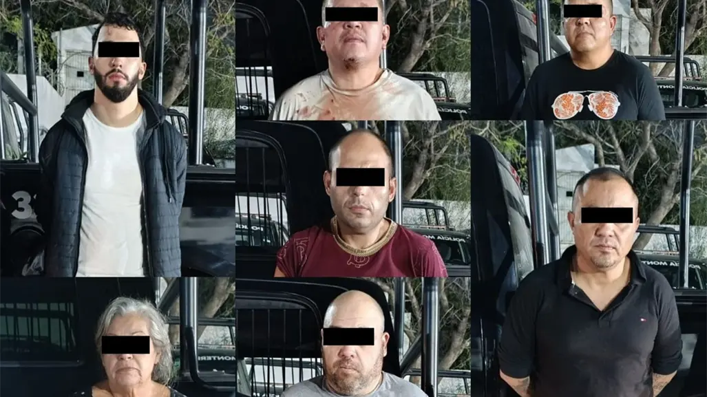 Cae banda de siete por robo de cajas fuertes en pleno Centro de Monterrey