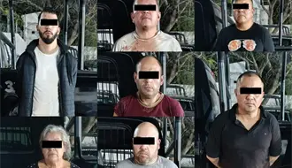 Cae banda de siete por robo de cajas fuertes en pleno Centro de Monterrey