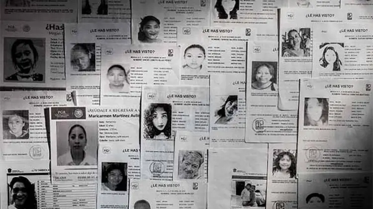 En Tamaulipas, tres de cada diez personas desaparecidas son mujeres. 