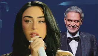 Nicki Nicole se emociona mientras comparte escenario con Andrea Bocelli en Argentina
