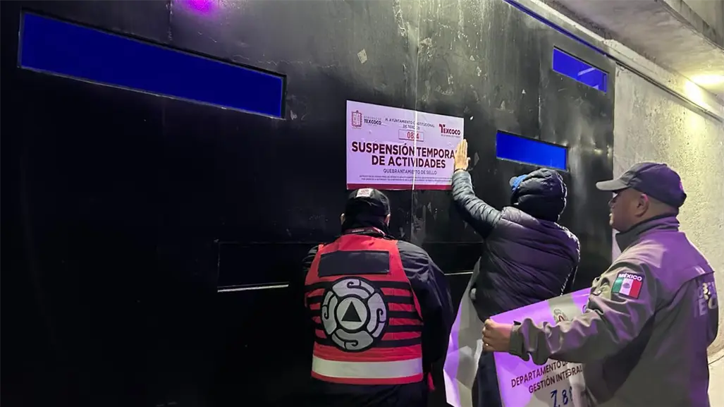 Operativo Estrategia Oriente clausura 12 establecimientos de Texcoco por venta de alcohol