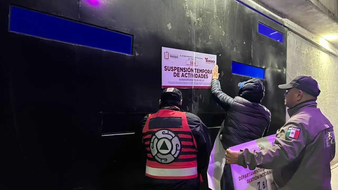 Durante operativo estrategia oriente clausuraron 12 negocios en Edomex. | Foto: Especiales