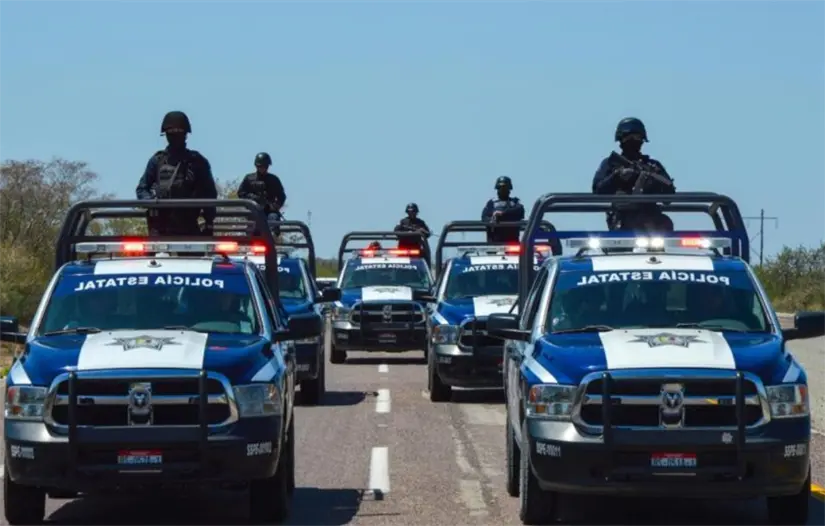 Elementos de emergencia resguardaron la zona donde se localizaron a varias víctimas. Foto: Gobierno de Baja California Sur