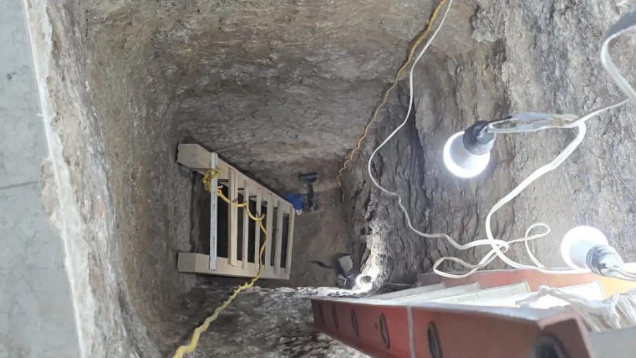 Túneles en vivienda de la alcaldía Miguel Hidalgo. Foto: Ramón Ramírez