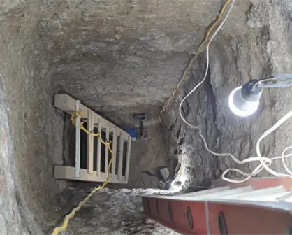 Hallan túneles en vivienda de Miguel Hidalgo; investigan posible extracción ilegal de combustible