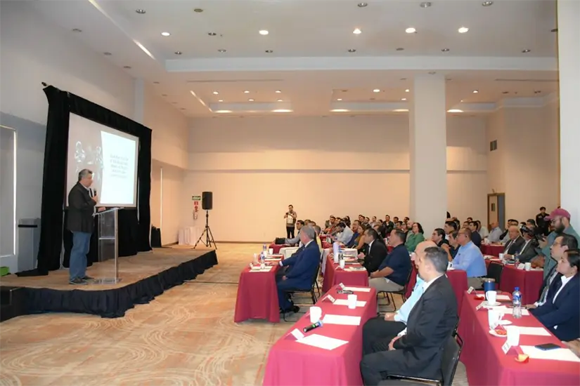 Presentan a hoteleros Plan de Seguridad para el Mundial 2026. Foto: FGJNL.