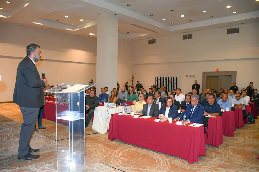 Se presentó el plan de contingencia para establecimientos de hospedaje. Foto: FGJNL.