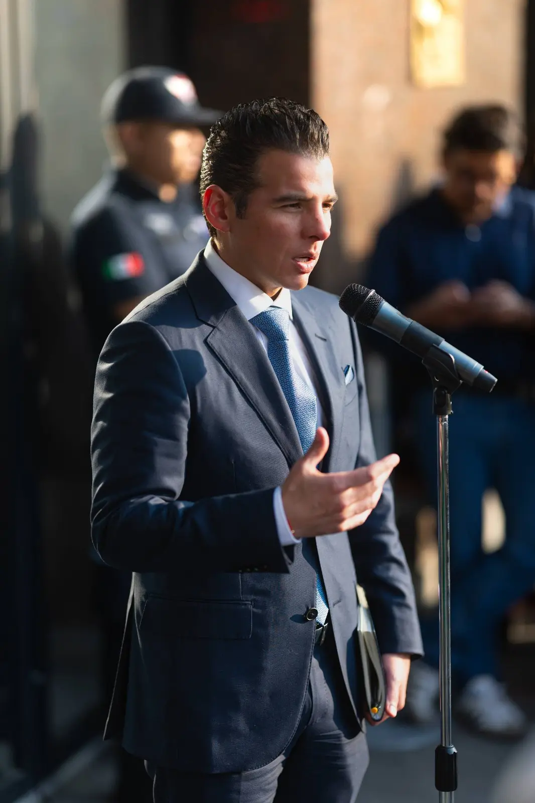 imagen recuadro El Secretario General de Gobierno, Miguel Ángel Flores Serna. Foto: Miguel Ángel Flores