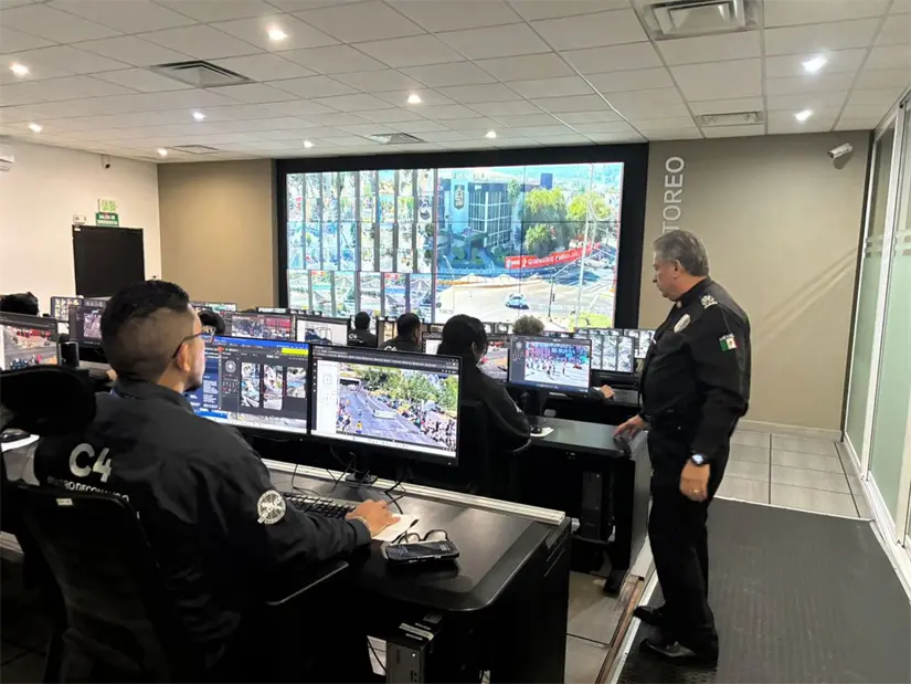 imagen recuadro Con miras al Mundial 2026, Monterrey acelera la implementación de tecnologías de seguridad con los nuevos tótems de emergencia por toda la ciudad. Foto: Vianney Carrera