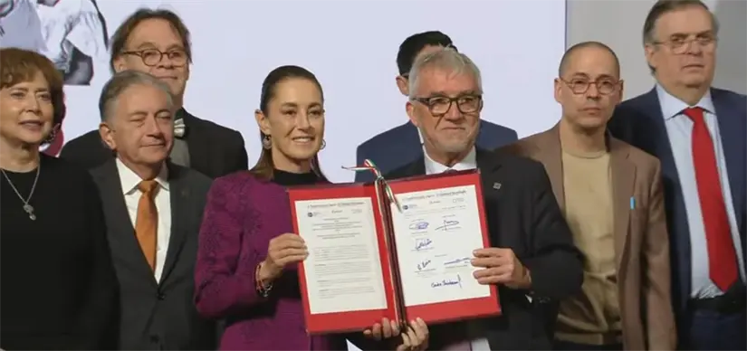 FOTO: Captura de pantalla | Firma del convienio con el Centro de Supercómputo de Barcelona 