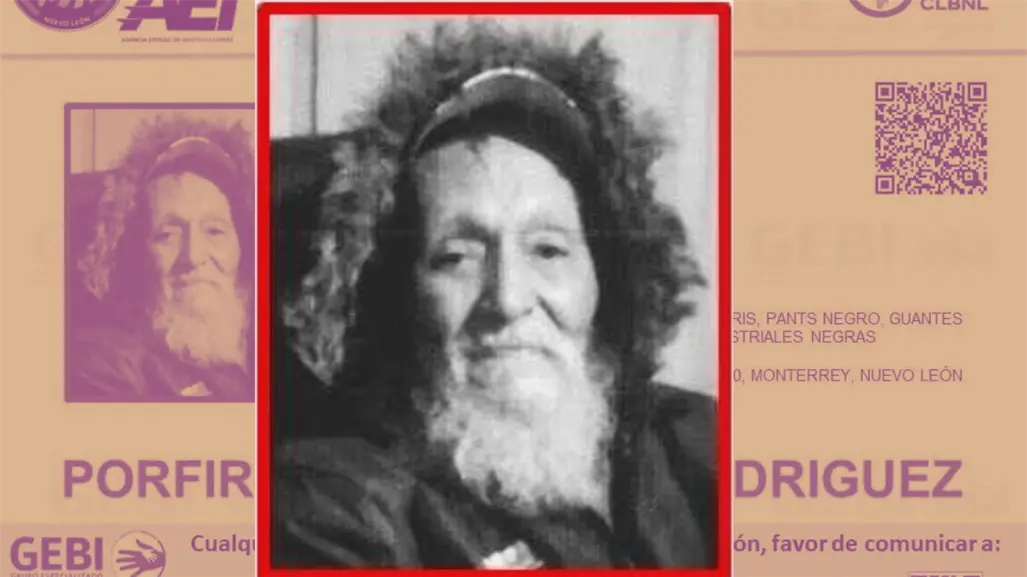 Buscan a Don Porfirio Castañeda; desapareció en Monterrey