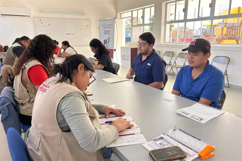 Jóvenes Construyendo el Futuro vincula de 18 a 29 años | Foto: gobierno de Tamaulipas