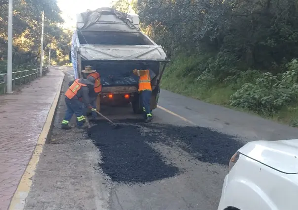 Gobierno de Querétaro implementa programa de bacheo en carreteras afectadas
