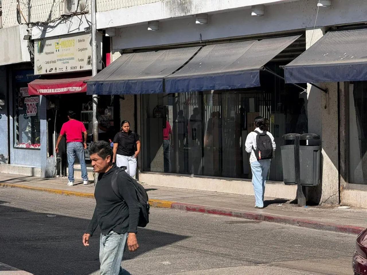 Las tardes calurosas en el Centro de la ciudad de Mérida Foto: IRVING GIL