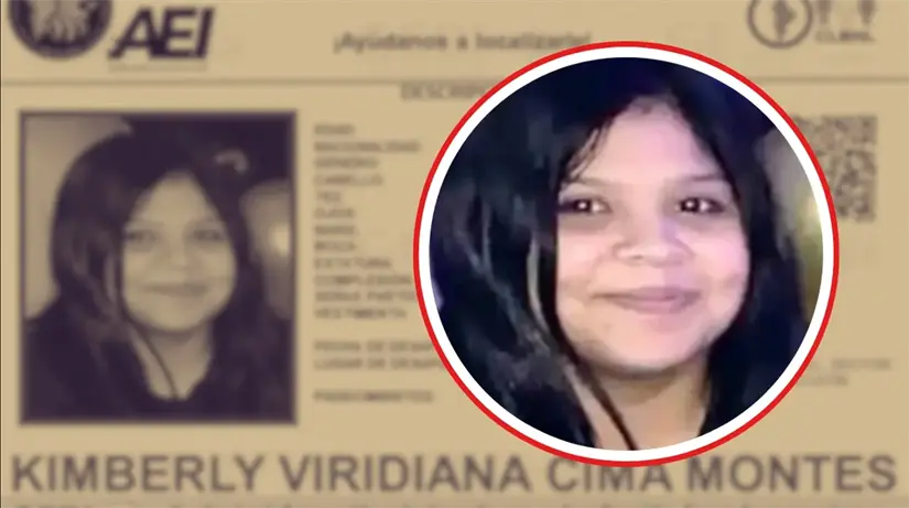 imagen recuadro Menor desaparecida en Escobedo. Foto: AEI.