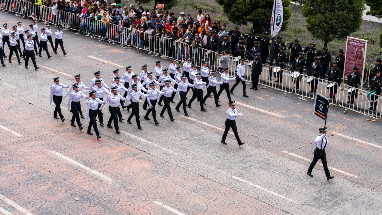 Desfile de la Revolución Mexicana. Foto: Ayuntamiento de Toluca