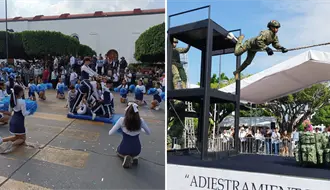 Conmemora revolución con desfiles y educación en Chiapas