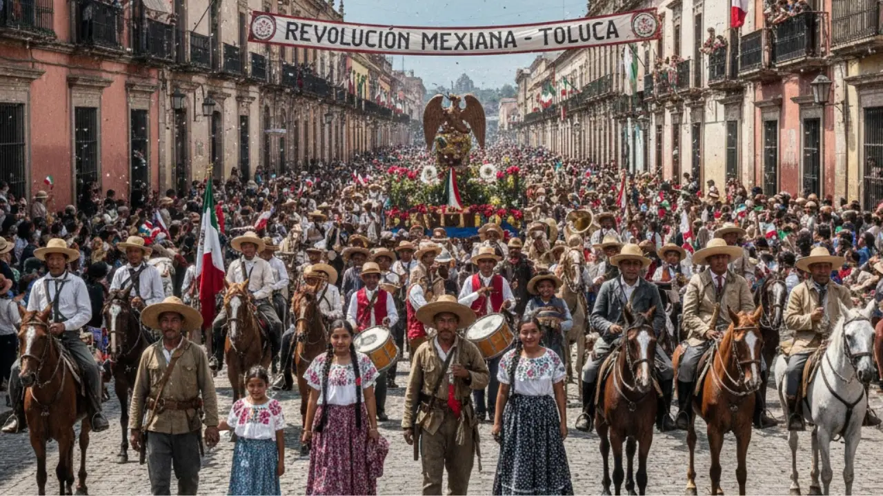 ¿El desfile por la Revolución Mexicana será cancelado por la marcha de la Generación Z? | Foto: IA Gemini