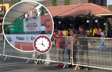 Desfile de la Revolución Mexicana: ¿a qué hora reabrirán las calles cerradas en Saltillo?