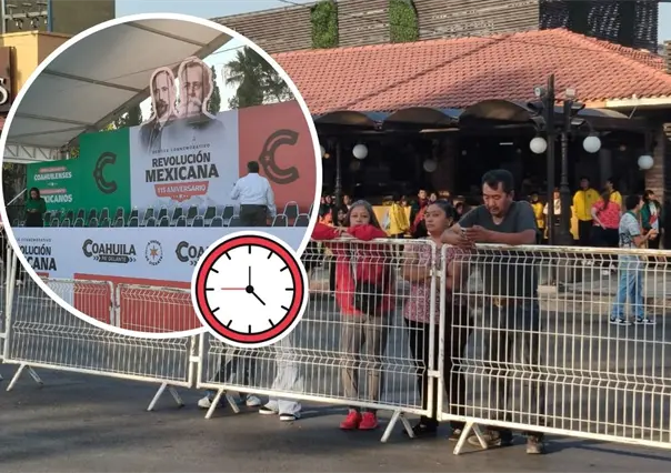 Desfile de la Revolución Mexicana: ¿a qué hora reabrirán las calles cerradas en Saltillo?