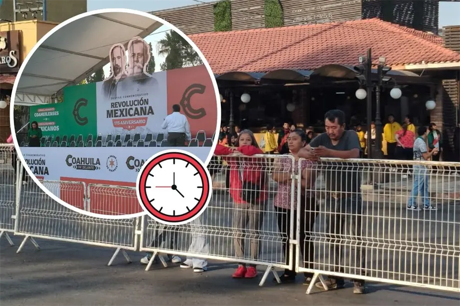 Desfile de la Revolución Mexicana: ¿a qué hora reabrirán las calles cerradas en Saltillo?
