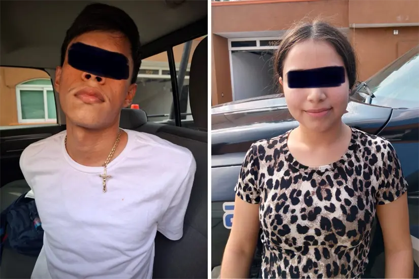 Tras un llamado de emergencia, la policía de San Nicolás logró detener a dos jóvenes con armas en un motel de la ciudad. Foto: Raymundo Elizalde