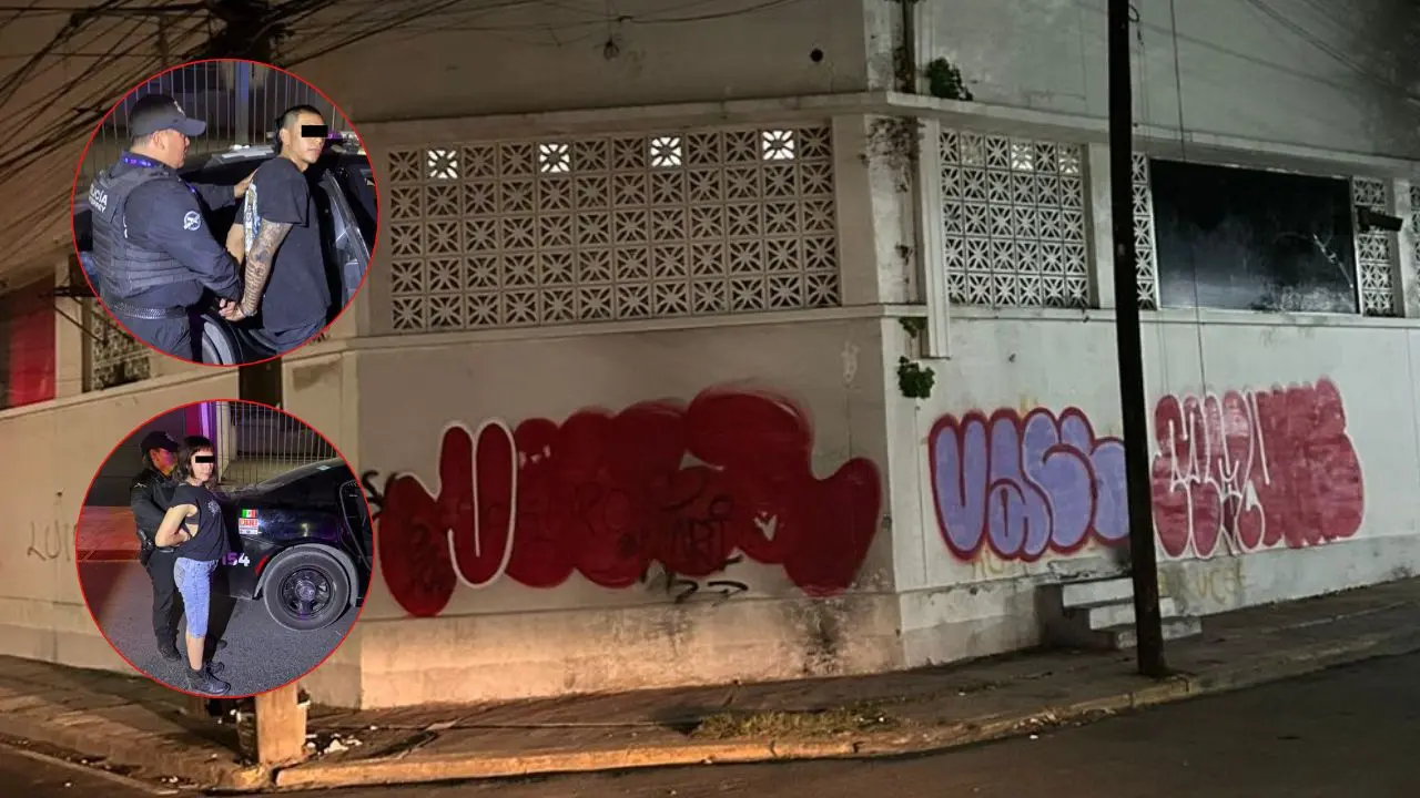 Los ahora detenidos fueron identificados como Josué Jair L. de 26 años y Valeria Berenice C., de 25 años Foto: Policía de Monterrey