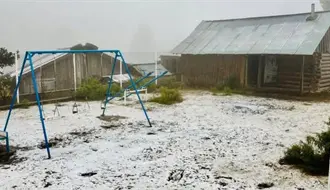 FOTOS | Durango registra la primera nevada del invierno 2025 - 2026 este 20 de noviembre